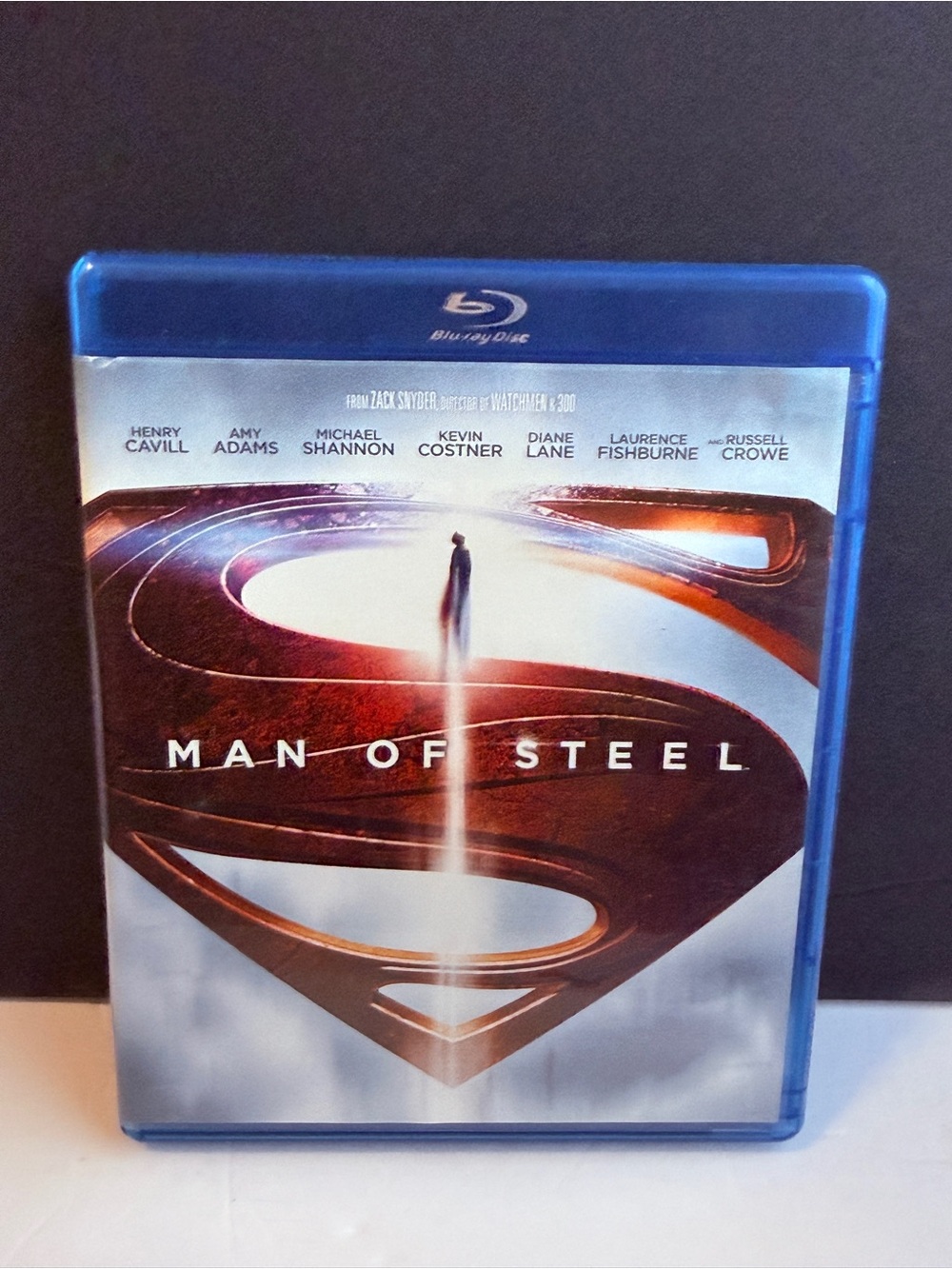 Man of Steel Blu-ray 2013 Henry Cavill Superman DC Comics